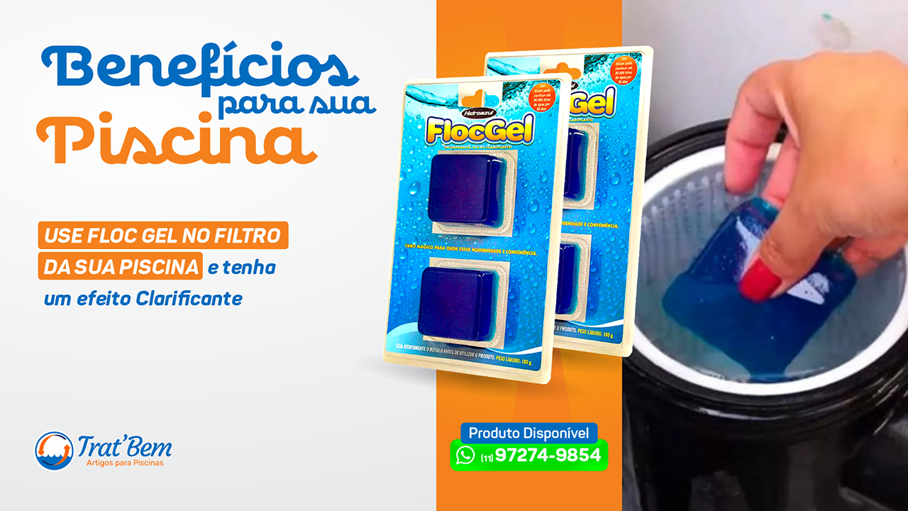 Benefícios de Usar o Floc Gel no Filtro da Piscina: Água Cristalina e Mais Saúde