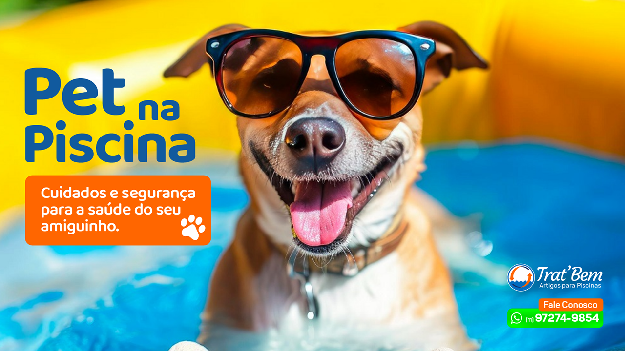 Piscinas e Animais de Estimação - Cuidados para a Saúde dos Pets e da Piscina